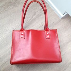 Wilson's leather vintage tote bag